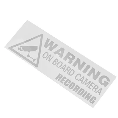 Car Security Sign Video Warning Sign Security Camera Sign No Trespassing Sign - Image 1 of 4