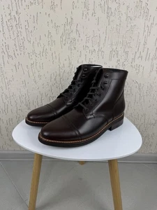 Thursday Boot Co - Mens Captain Brown Size 10 Standard Handmade Western Formal - Picture 1 of 21