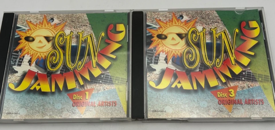 Sun Jamming CD Lot (2) – Disc 1 & Disc 3 – Summer Reggae Pop Mix Foto 1 de 4