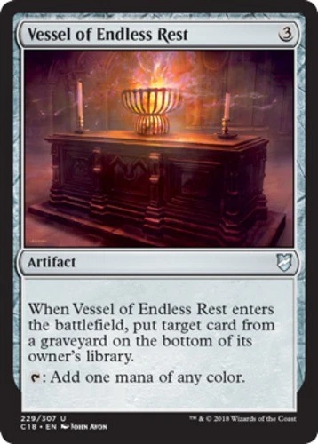 Vessel of Endless Rest - Commander 2018 #229/307 MTG Magic The Gathering - Image 1 of 1