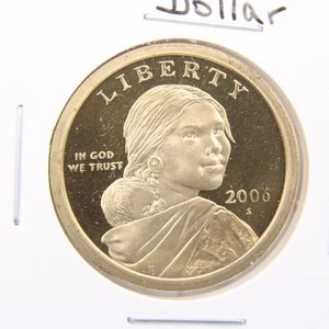 2006-S Sacagawea Native American Dollar Choice Proof $1 Coin FREE SHIPPING [301] - Picture 1 of 2