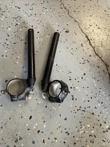 03-04 HONDA CBR600RR cbr 600 rr OEM RIGHT & LEFT CLIP ON HANDLEBAR - Picture 1 of 4