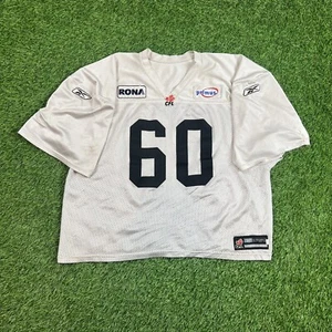 Reebok Toronto Argonauts CFL Practice Worn Issued Football Jersey #60 Size XXL - Picture 1 of 10