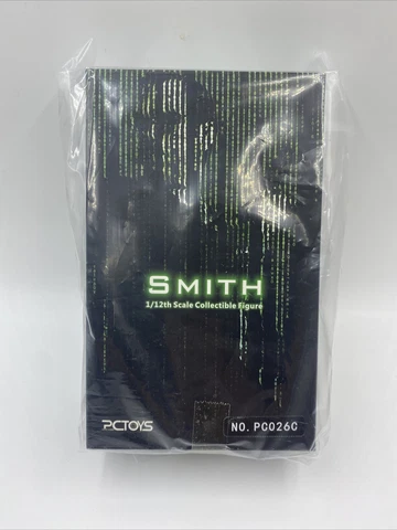 PC Toys 1/12 PC026C Agent Smith Deluxe NIB Matrix Hugo Weaving Mezco US Seller Cover