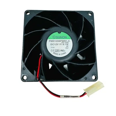 Sunon PMD1208PMB1-A DC Axial Fan 12V 80x80x38 mm PMD1208PMB1-A-(2)GN - Image 1 of 4