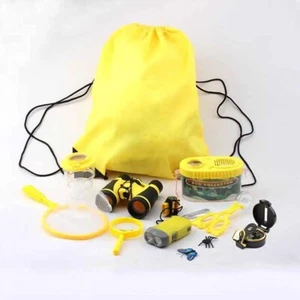 Kids Outdoor Explorer Kit Educational Nature Exploration Toys Binoculars Torch - Picture 1 of 4