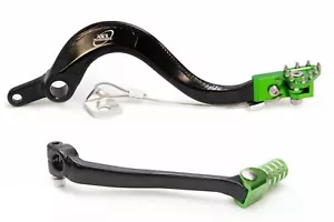 AS3 BREMSPEDAL GERADHEBEL HINTEN für Kawasaki KLX 450 R 2008-2019 - Bild 1 von 8