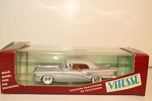 Vitesse 1:43 Scale 1958 Buick Special Convertible, Silver