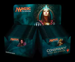 Booster CONSPIRACY - Take the Crown (englisch) Berserk+Recruiter+Daretti+Grenzo - Bild 1 von 1