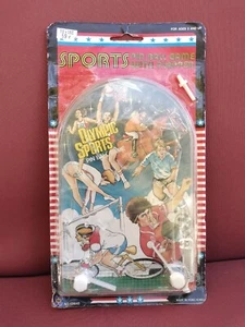 Vintage Olympic Sports Handheld Flipper Spielzeug Spiel TOP 70er/80er Jahre NOS - Bild 1 von 10