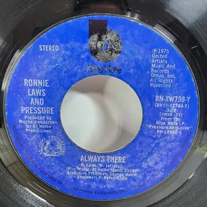 Ronnie Laws And Pressure Always There / Tidal Wave Northern Soul 1975 Funk Rare - Picture 1 of 4