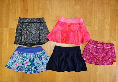 Girl Athletic Sport Active Skorts Skirts Quick Dry 7-8 Years - Image 1 of 4