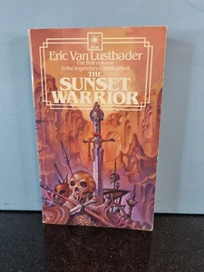 The Sunset Warrior Vintage Fantasy Star Novel By Eric Van Lustbader UK 1983 VGC - Picture 1 of 24