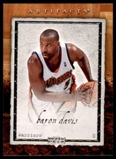 2007-08 Upper Deck Artifacts Baron Davis Golden State Warriors #28