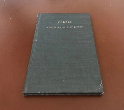 Verses by Marcellus Lindsey Joslyn..1941..from Vagrant Moments of Business Man - Image 1 of 3