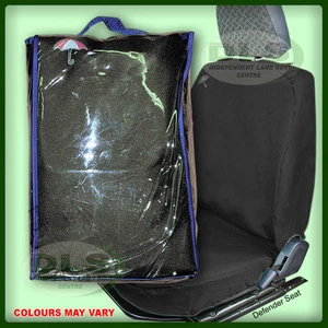 Land Rover Discovery 3 - Juego de fundas de asiento delanteras impermeables negras (DA2822BLACK) - Imagen 1 de 1