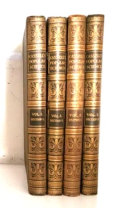 CASSELL'S POPULAR SCIENCE, Alexander Galt, 4 volumes, Illustrated - Picture 1 of 14