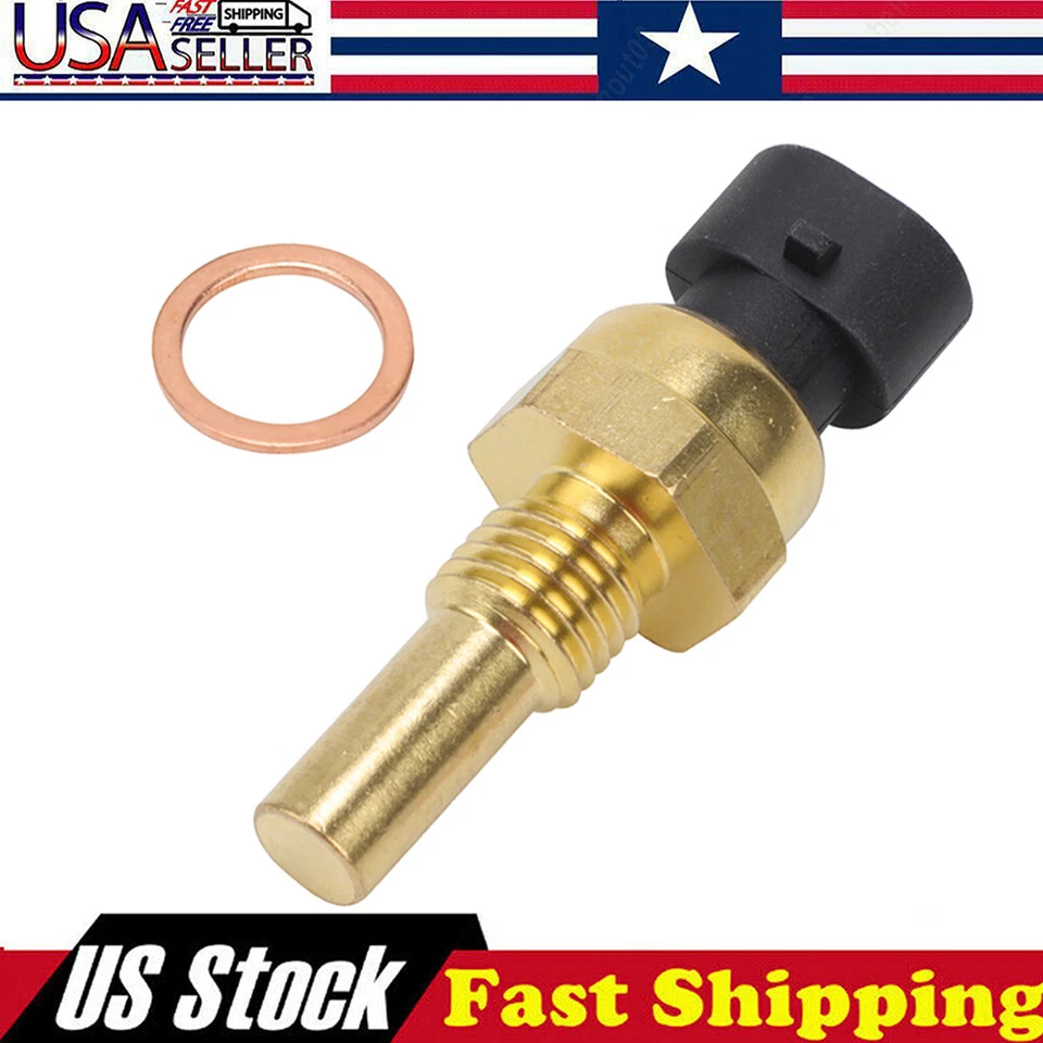 Coolant Water Temperature Sensor For Buick Chevrolet GMC Opel 96181508 25036898 - Image 1 of 4