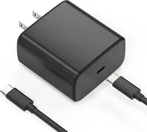 20w Super Fast Charger Block W/ 6ft Cable Type C to Type C for Samsung - Picture 1 of 4