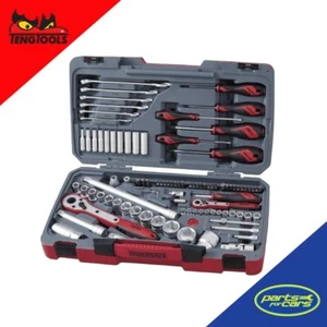 Teng Tools - 1/4 Inch & 1/2 Inch Drive - 95 Piece Tool Set - Foto 1 di 1