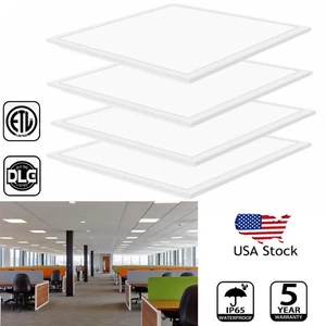 LED Panel Light- 2' X 2' - 45W -4 Pack-LED Backlit Panel-110Lm/W-(UL) - Dimmable - Picture 1 of 17