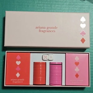Ariana Grande Fragrances Poker Set!  BNIB!  In Hand, Free Shipping! - Picture 1 of 9