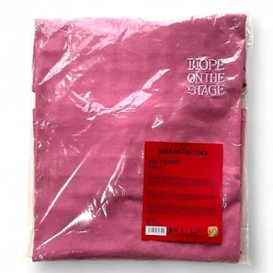 BTS J-HOPE HOPE ON THE STAGE T-SHIRT MD ufficiale rosa ver. TAGLIA L Limited GIAPPONE - Foto 1 di 4