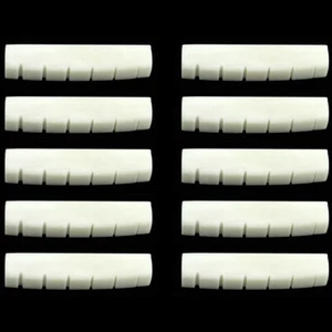 10PCS Guitar Nut Bone Slotted 43MM Fit For Gibson Les Paul Epiphone or Similar - Picture 1 of 6