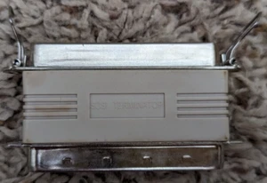 SCSI TERMINATOR 50 PIN CENTRONICS MALE / FEMALE TERMINATOR - Picture 1 of 4