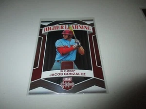 Jacob Gonzalez 2023 Panini Elite Extra Edition Higher Learning #HL-14 - Picture 1 of 1