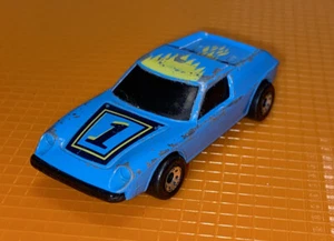 Matchbox Vintage 1985 Super GT #1 Lotus Europa Rara Fiamme Gialle Originale Vecchio - Foto 1 di 7