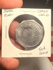 Santee River Cypress Lumber Company 50 Cent Scrip - Bild 1 von 2