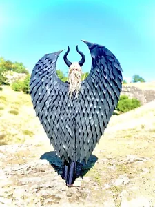 Maleficent Wings Black Wings Costume Black Angel Wings Halloween Costume - Picture 1 of 11