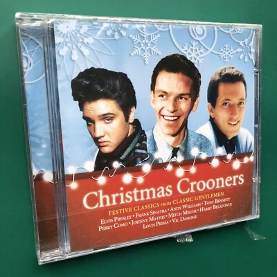 CHRISTMAS CROONERS (Festive Classics) Pop Holiday CD Elvis Sinatra Bing SEALED - Image 1 of 4