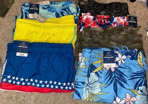 Men’s George above the Knee Swim Trunks, Various Sizes & Colors - Picture 1 of 19