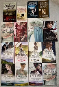 Stephanie Laurens Book Bundle - Bravery, Historical Fiction, Drama, Job Lot - Foto 1 di 30