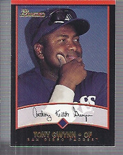 2001 Bowman Baseball #27 Tony Gwynn