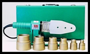 POLY FUSION HDPE PE Pipe Butt Welder Up to 63mm Socket Heater Machine - Picture 1 of 7
