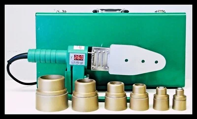 POLY FUSION HDPE PE Pipe Butt Welder Up to 63mm Socket Heater Machine - Image 1 of 4