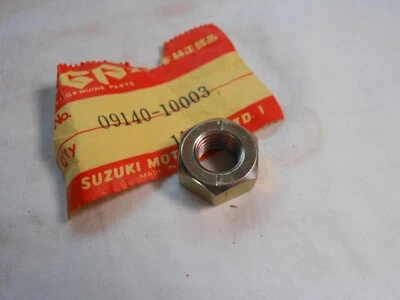 Suzuki, NOS, A100, DR100, DS100, RM100, RS175, tuerca (10 mm), # 09140-10003.   J1 Foto 1 de 3