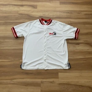 Camiseta deportiva Shaquille O'Neal #34 para hombre con botones de calentamiento blanca talla grande vintage Y2K - Imagen 1 de 13