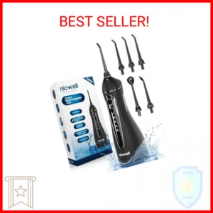 Water Dental Flosser Teeth Pick - Cordless Portable 4 Modes Rechargeable Flosser - Picture 1 of 2