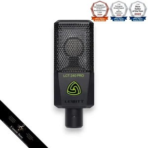 Lewitt LCT 240 PRO Condenser Microphone Black LCT240PRO LCT pro BLK NEW Japan - Picture 1 of 7