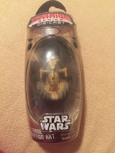 STAR WARS MicroMachine Titanium TRADE FEDERATION AAT VEHICLE BATTLE OF NABOO NIB - Picture 1 of 5