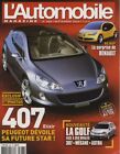 L?Automobile Magazine N°688 09/2003 Golf 307 Megane Astra Prosche 911 Audi A8