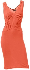 NEU: TRAUMHAFT FIGURBETONT SOMMERKLEID STRETCH JERSEY 40 MANDARIN orange *095030 - Imagen 1 de 1