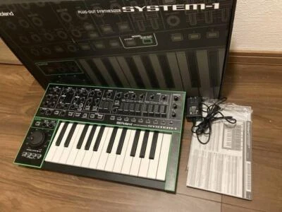Roland AIRA SYSTEM-1 Synthesizer 25 keys Working w/box,AC adapter JP - Image 1 of 4