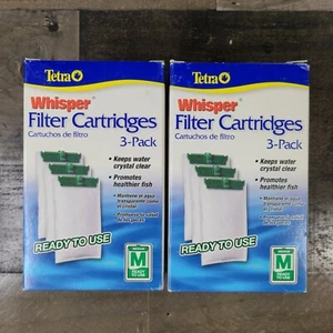 2 boxes of 3 Tetra whisper 26218 Medium 5-15 Carbon Filter Cartridges 6 filters - Foto 1 di 3