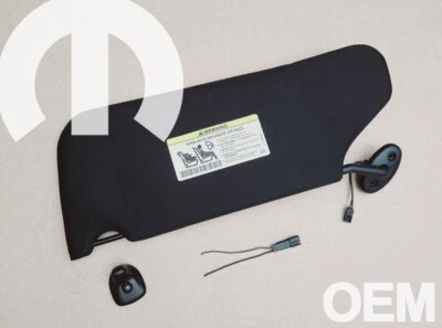 Козырек с правой подсветкой для Chrysler 200 Dodge Avenger 2011-2014 годов выпуска черный Mopar оригинальный производитель оборудования - Изображение 1 из 4