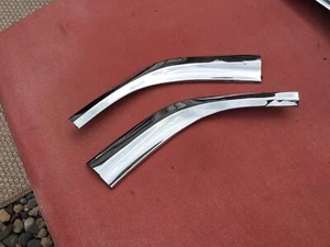 1962 Chrysler New Yorker front fender lower molding extensions. - Picture 1 of 7